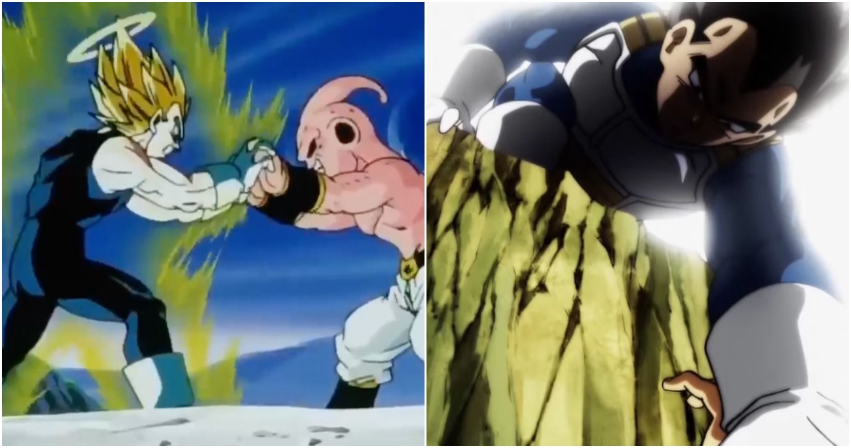 Los momentos heroicos de Vegeta