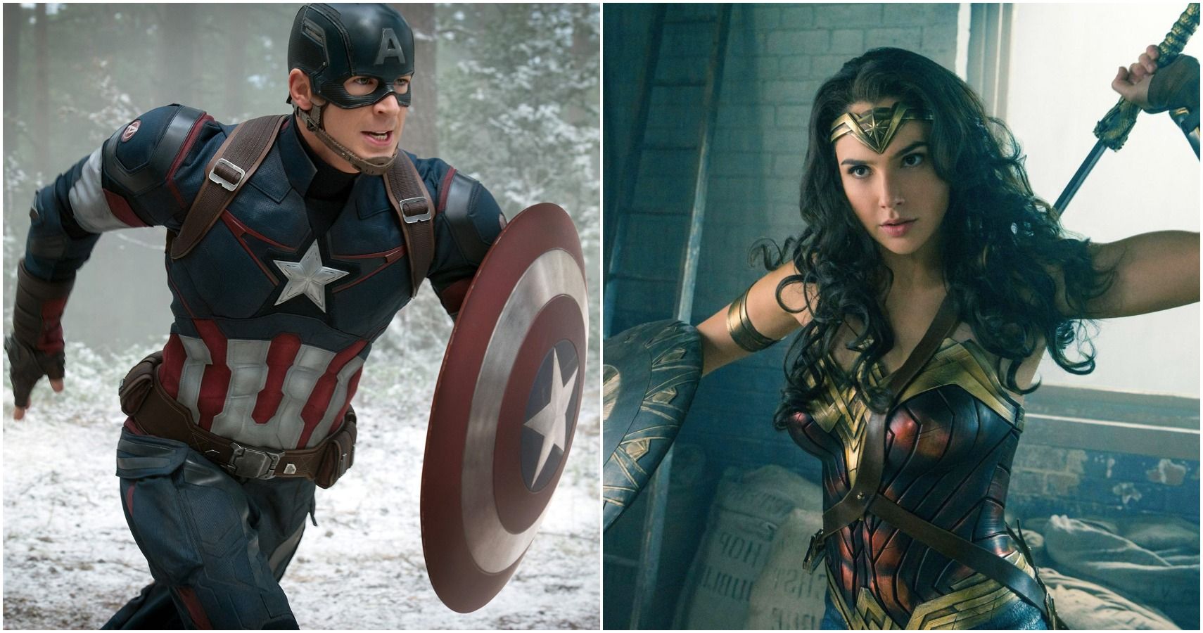 La Mujer Maravilla VS. Capitán América