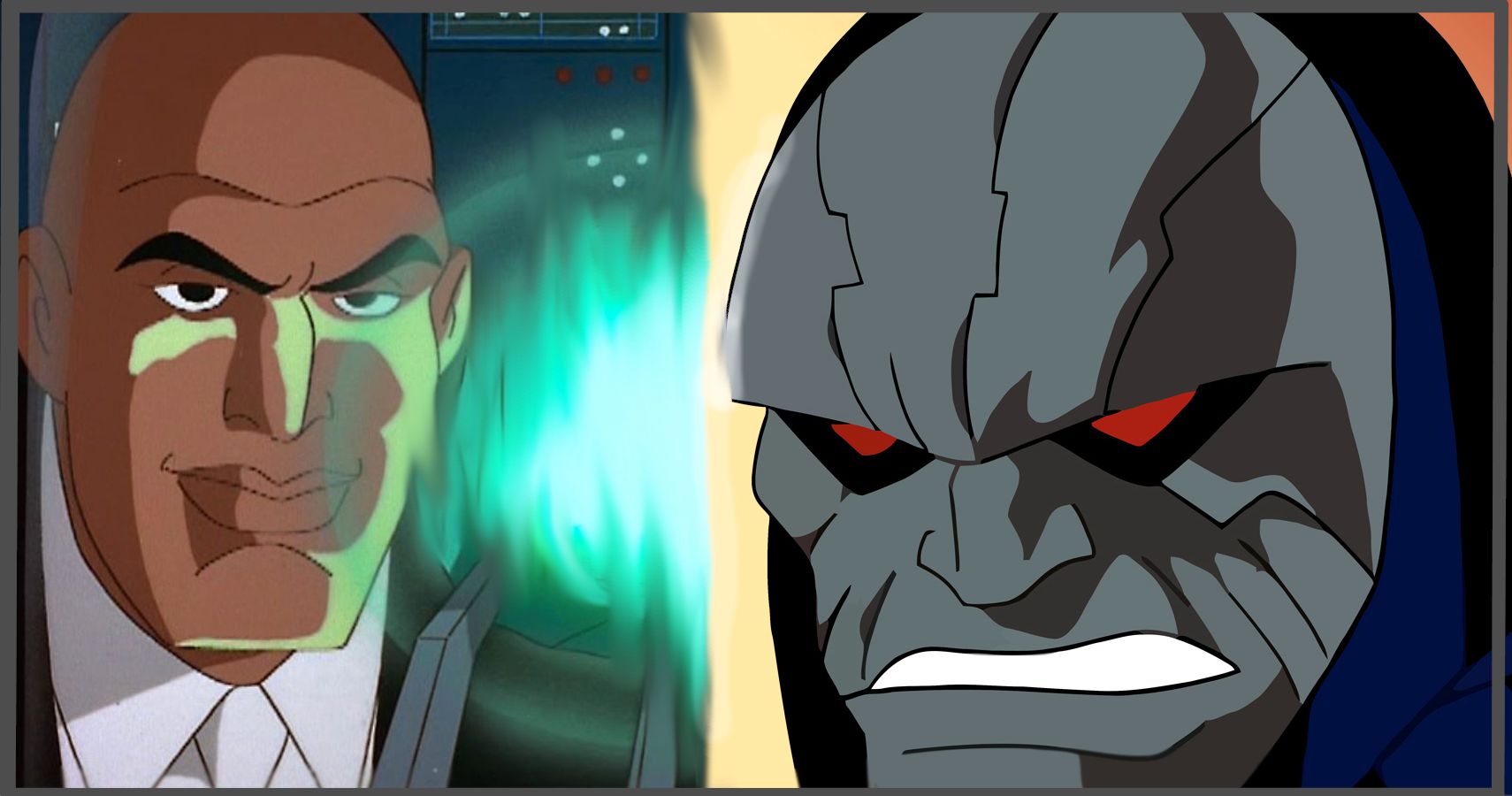Darkseid vs Lex Luthor en el DCAU