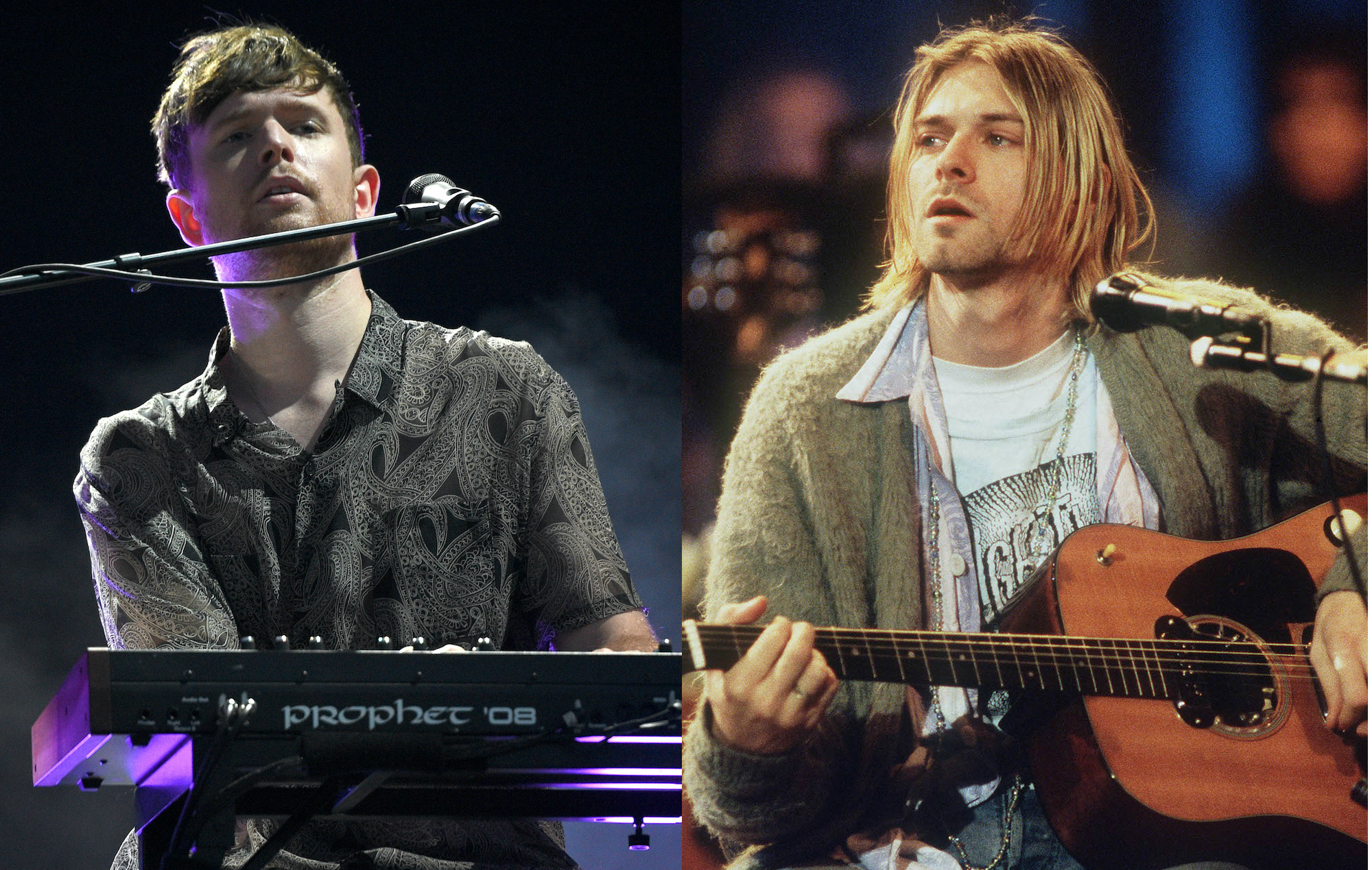 La versión de James Blake de un clásico de Nirvana