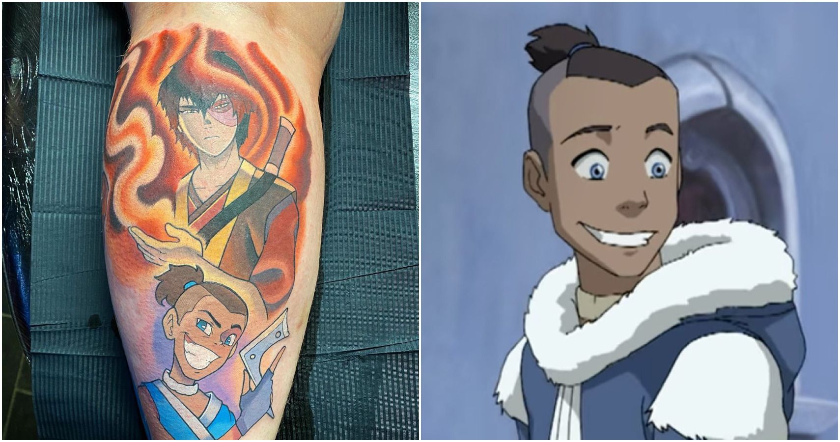 Avatar: El último maestro aire - 10 tatuajes de Sokka que tienes que ver