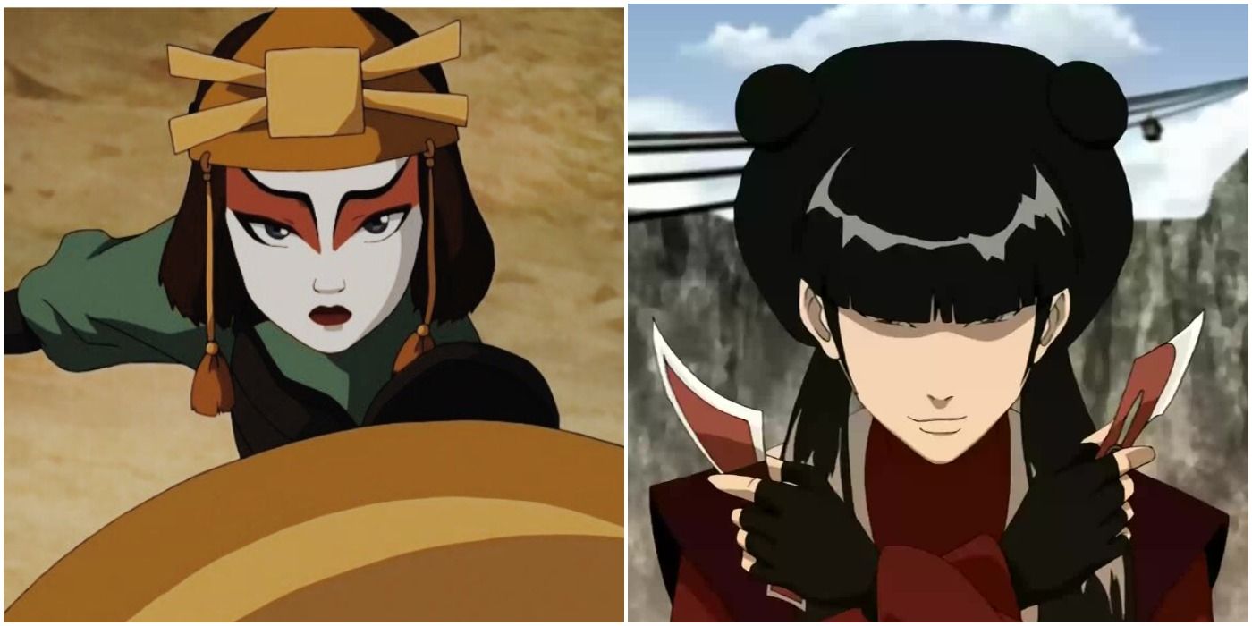 Avatar: El último maestro aire - Suki Vs. Mai - ¿Quién es el no-maestra más fuerte?