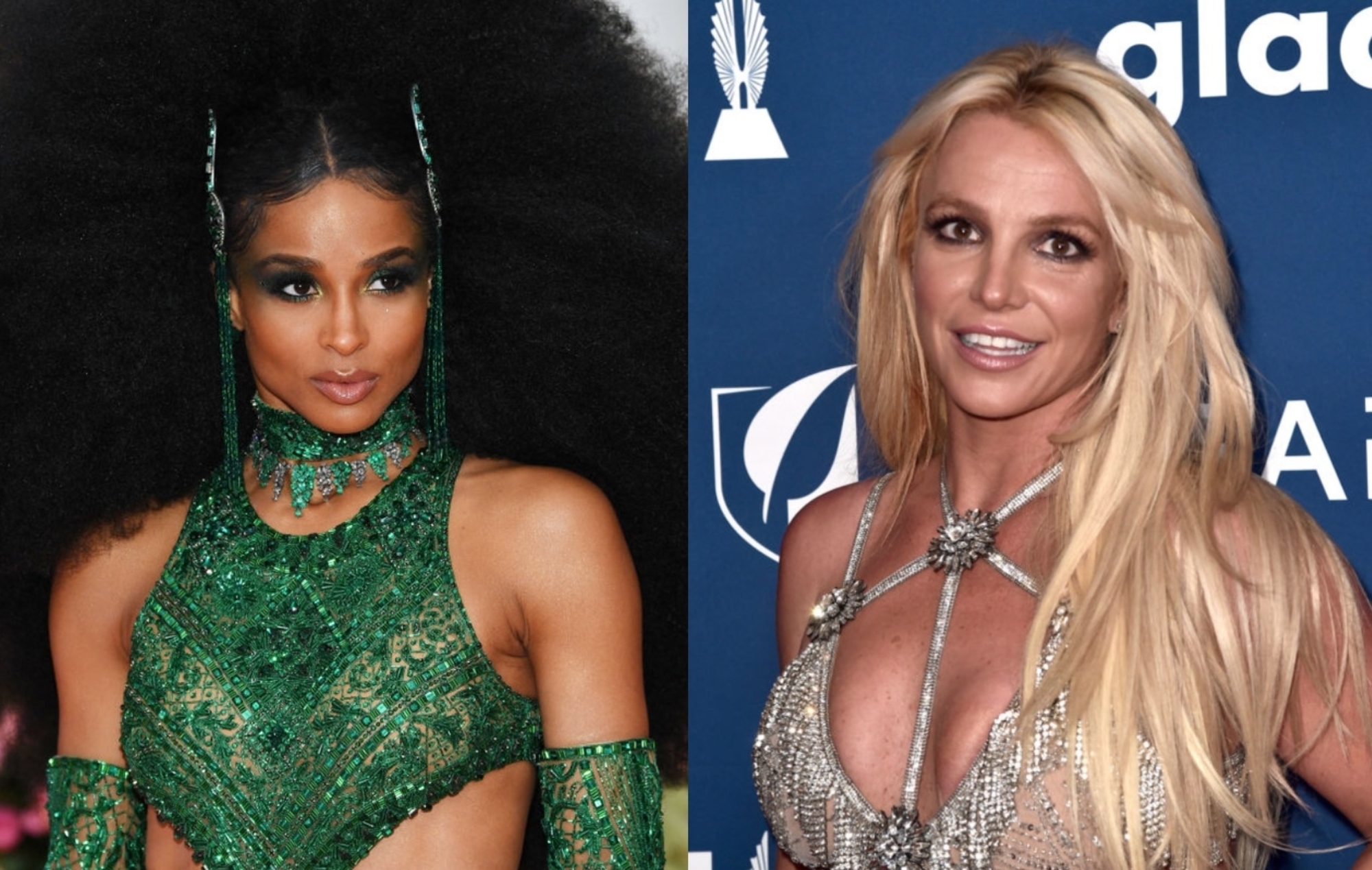 Ciara dice que a Britney Spears casi le dan su éxito 