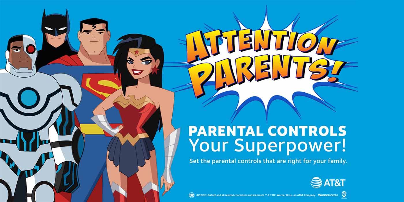 DC, AT&amp;T animan a los padres a ser héroes, ofrecen orientación gratuita sobre el control parental