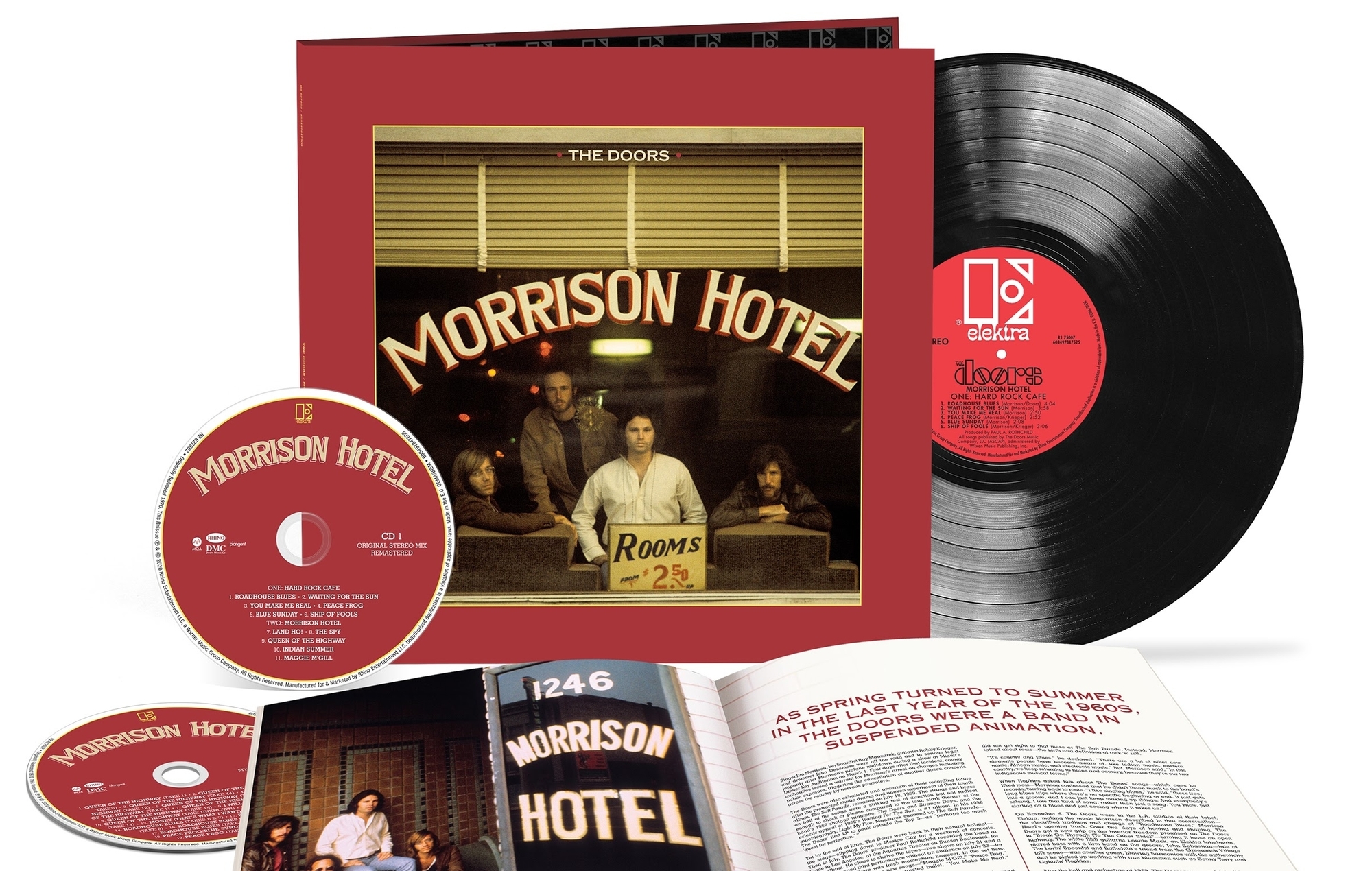 El "Hotel Morrison" de The Doors se reeditará para el 50º aniversario