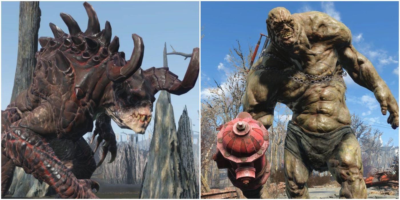 Los 10 monstruos más poderosos de la serie de Fallout, clasificados