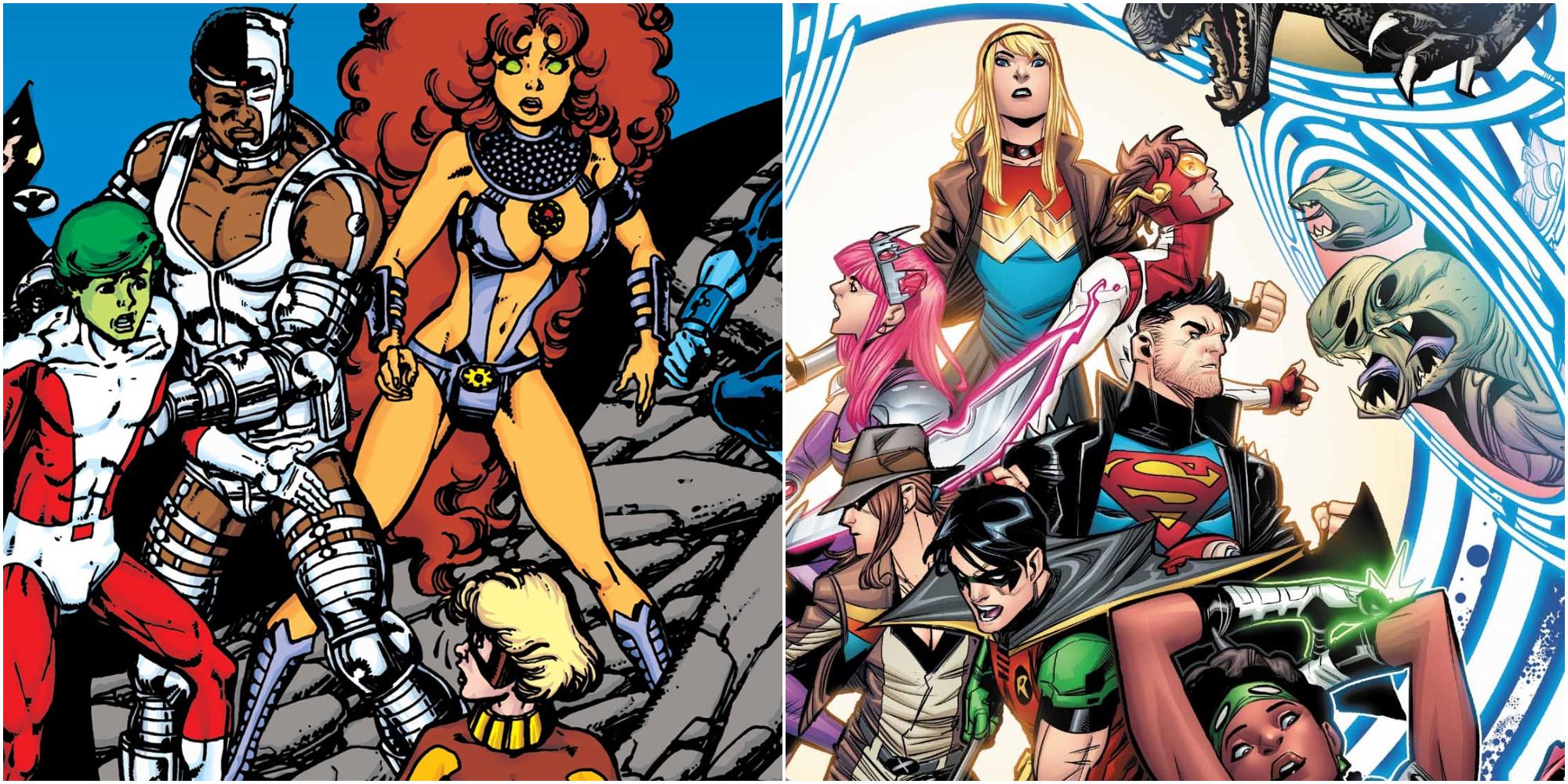 Teen Titans vs. Young Justice