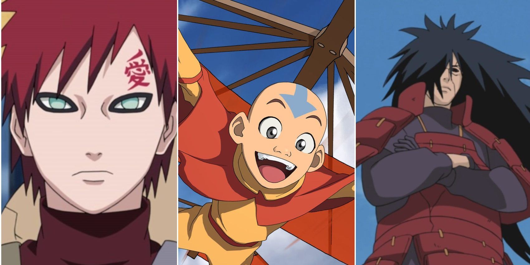 5 personajes de Naruto que Aang puede combatir