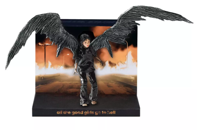 billie eilish doll wings