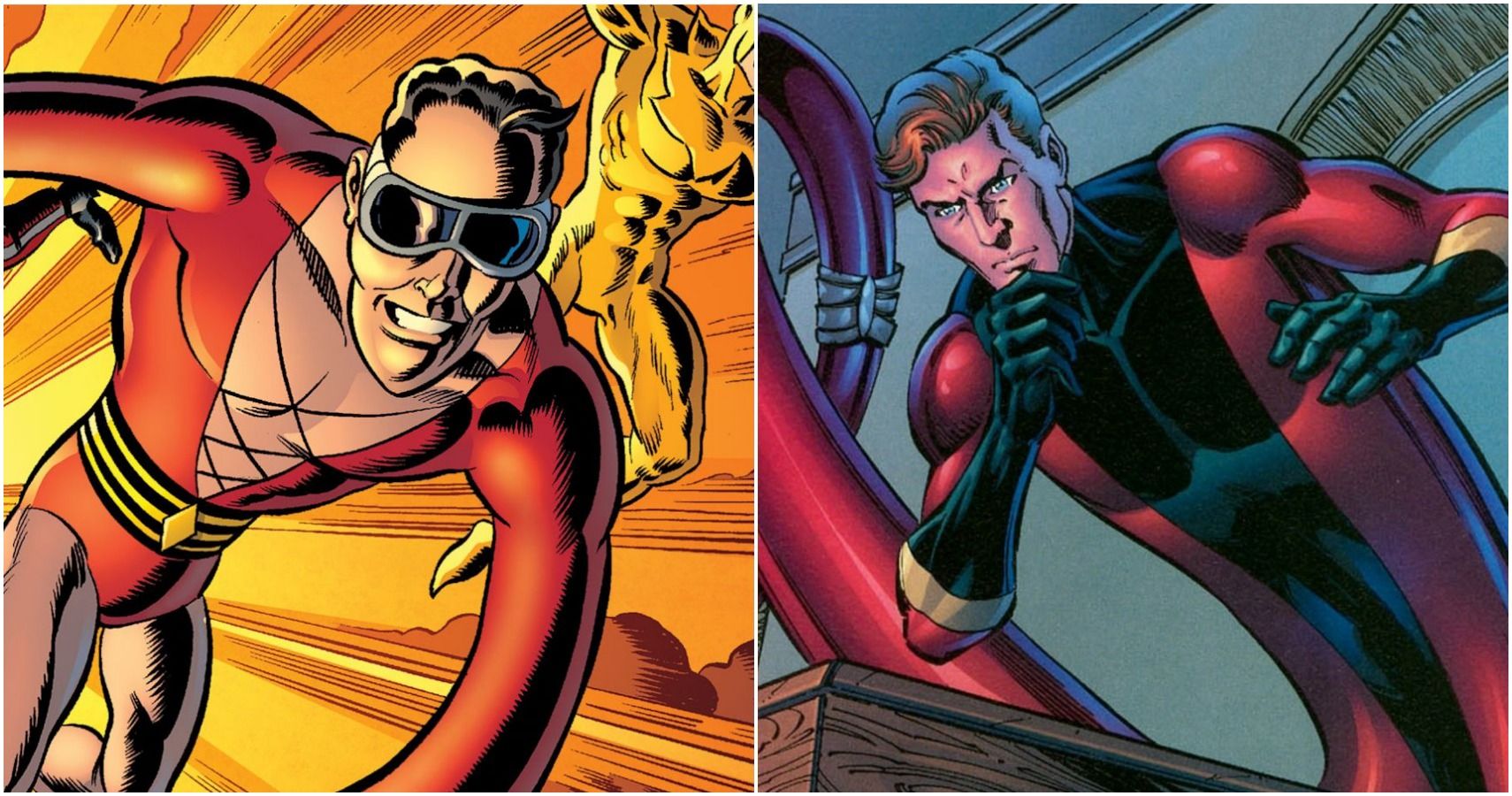 El Hombre Alargado contra el Hombre de Plástico