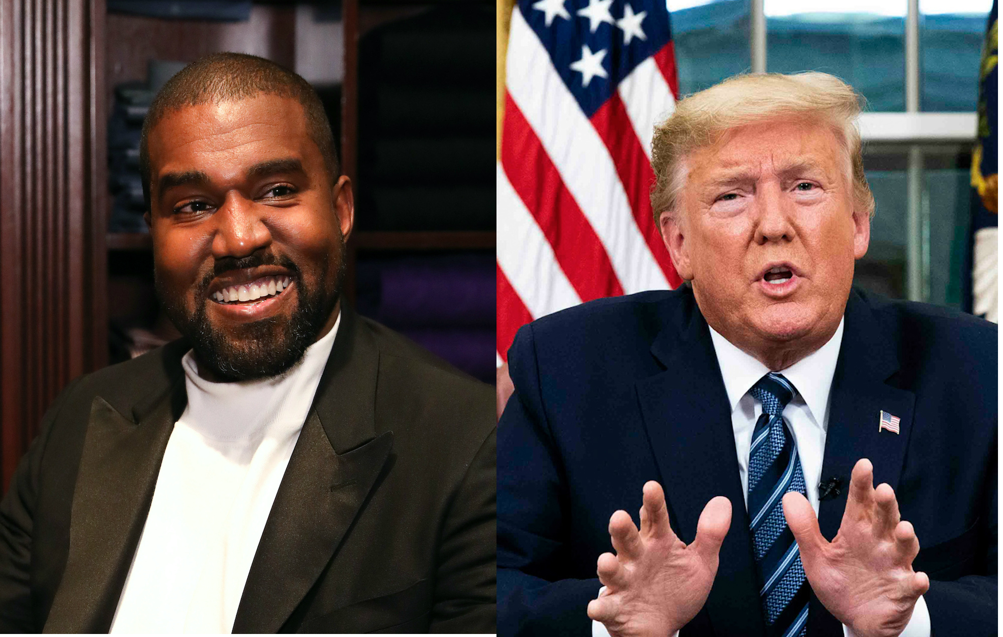 Kanye West disputa las afirmaciones de los republicanos que le pagan para ayudar a la reelección de Trump