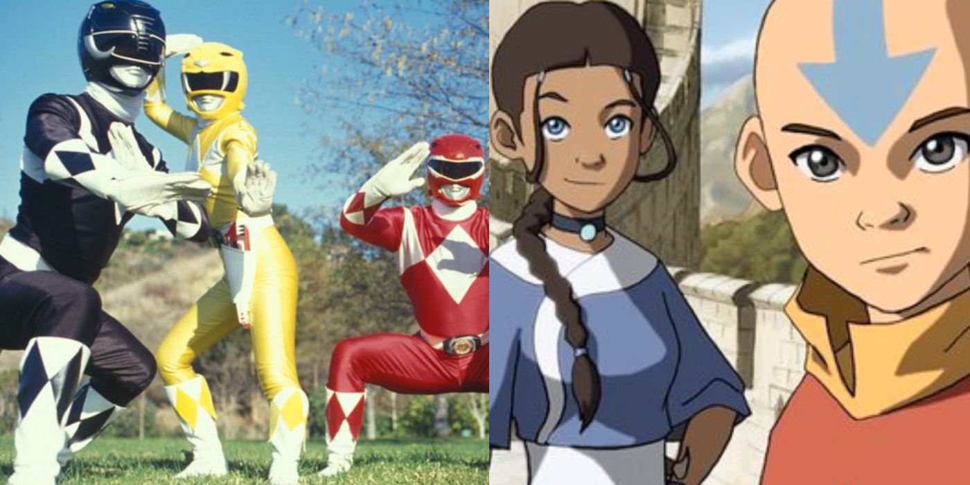 Mighty Morphin Power Rangers: ¿Qué elemento (Avatar) doblaría cada Ranger?