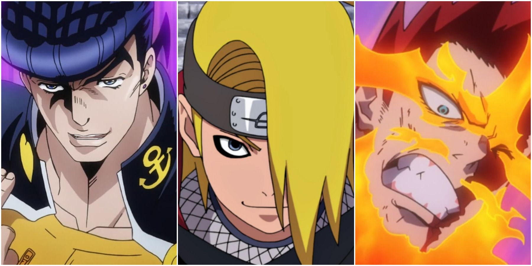 Naruto: 5 Héroes del anime a los que Deidara podría derrotar