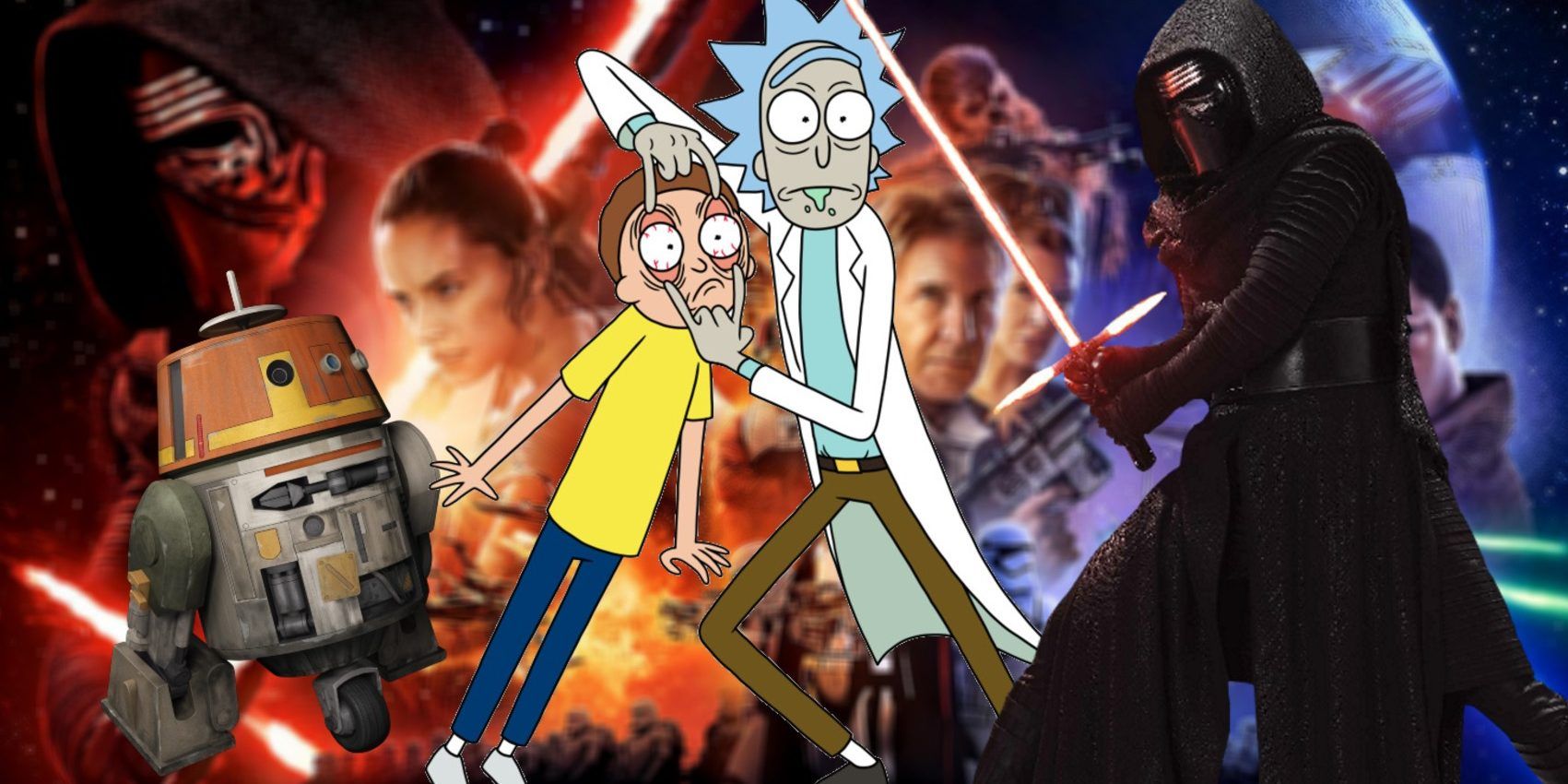 ¿Rick y Morty en Star Wars?