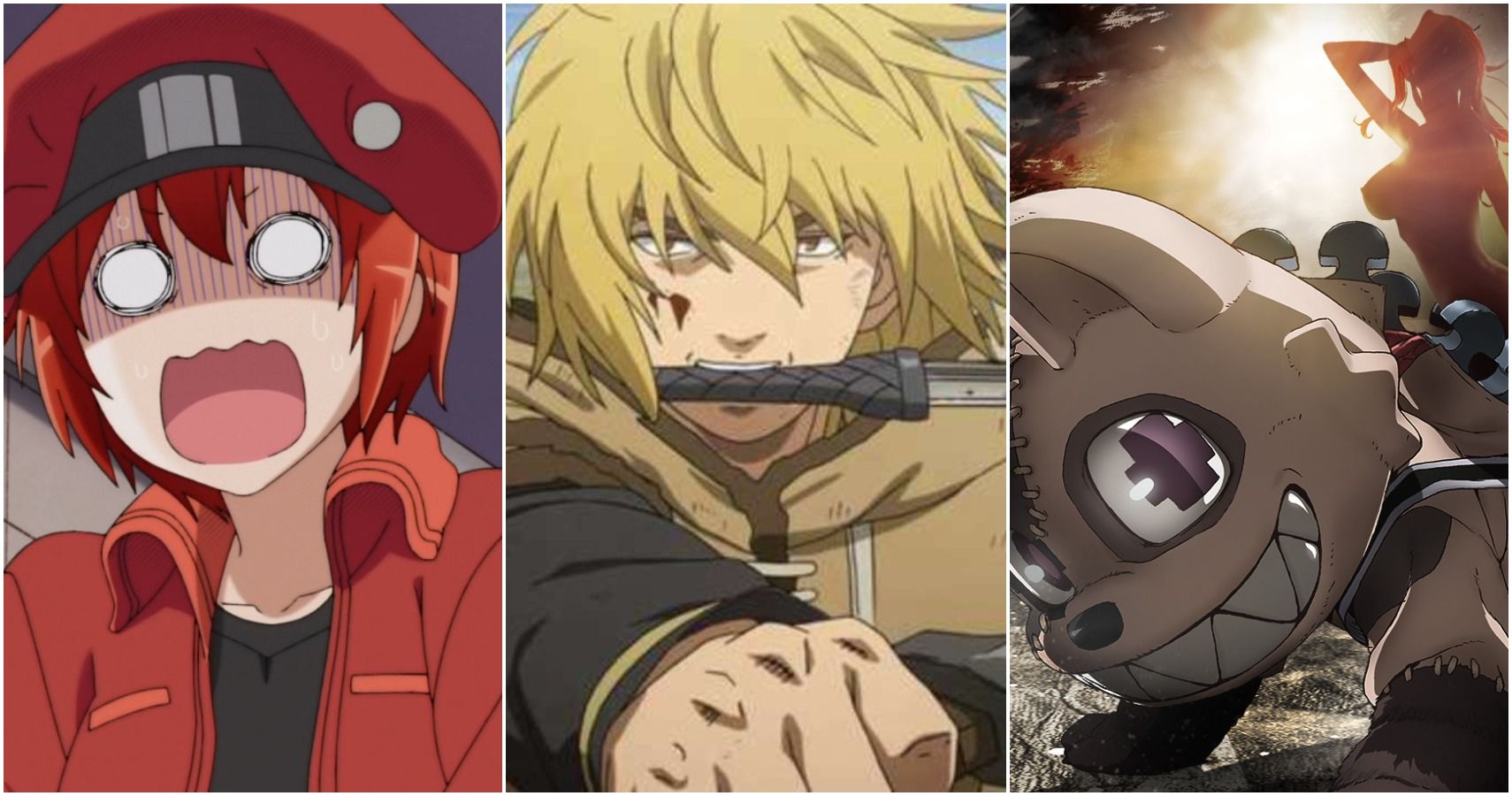 Vinland Saga y 9 animes más