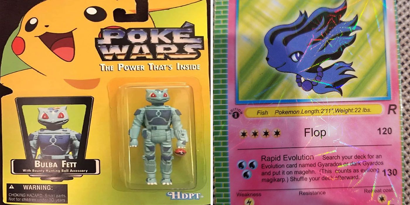 10 productos Pokémon piratas que apenas se parecen a la franquicia