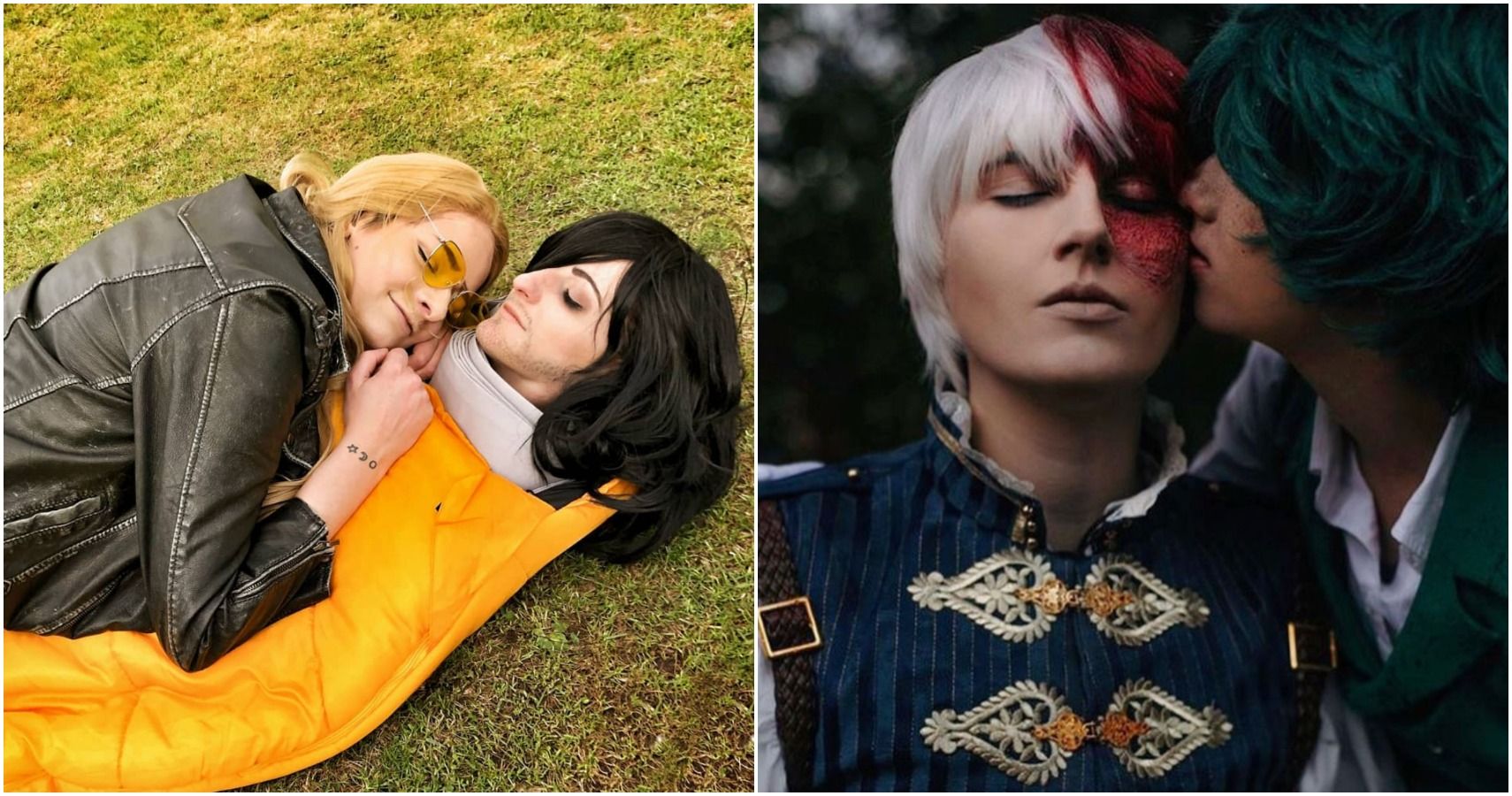 10 Súper adorables mis héroes de la Academia de Cosplays de parejas