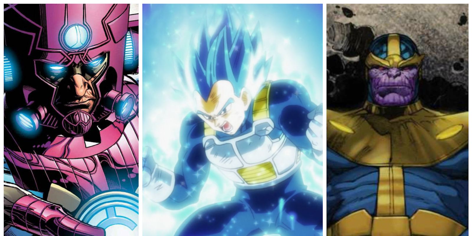 10 Supervillanos Marvel más fuertes que el Super Saiyan Blue Vegeta