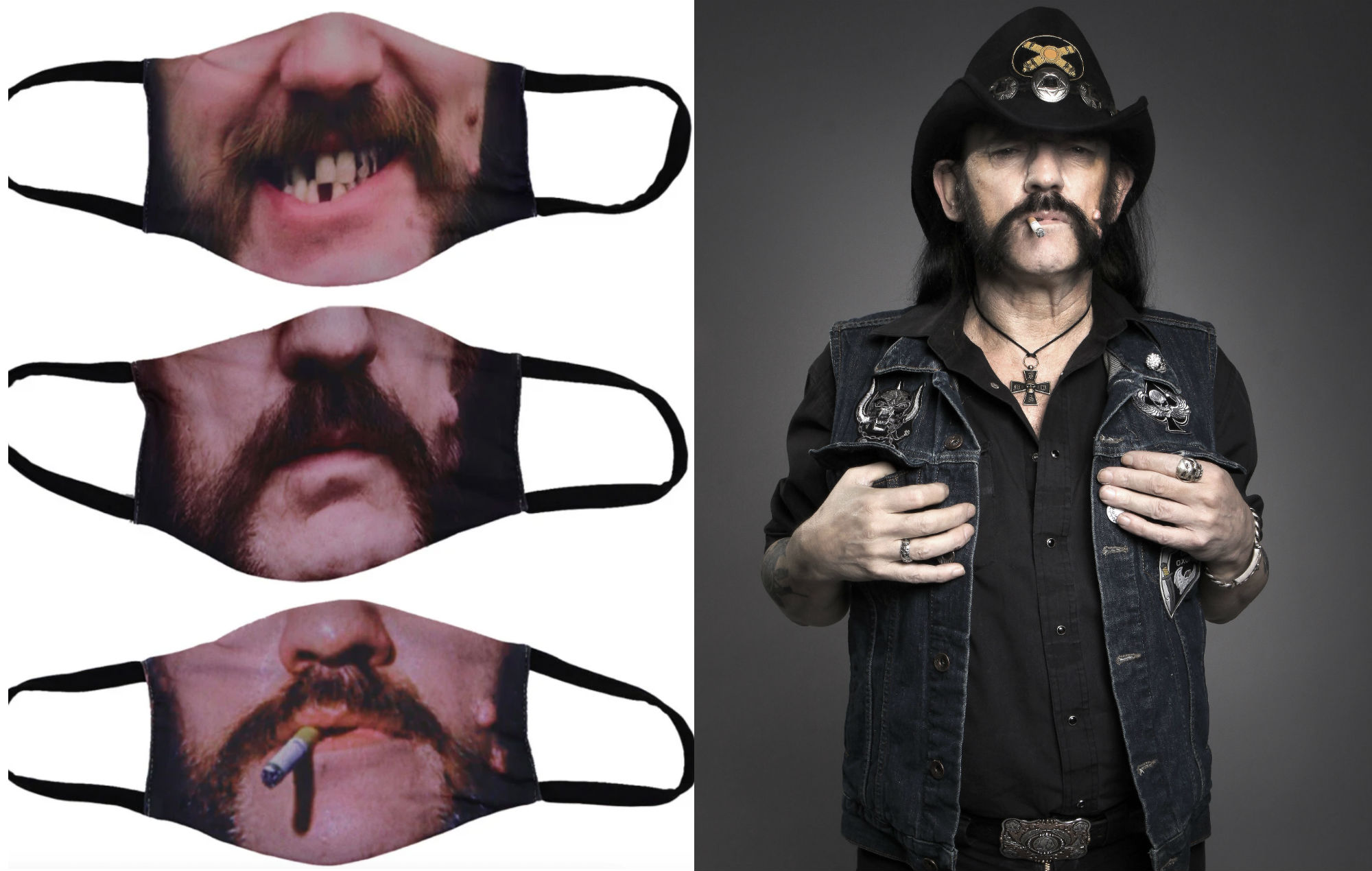 Ahora puedes comprar máscaras con la cara de Lemmy de Motörhead.