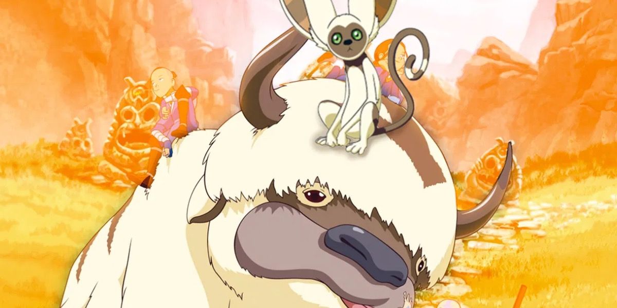 Antes de Korrasami, los creadores de Avatar insinuaron un extraño romance entre... Momo y Appa!?