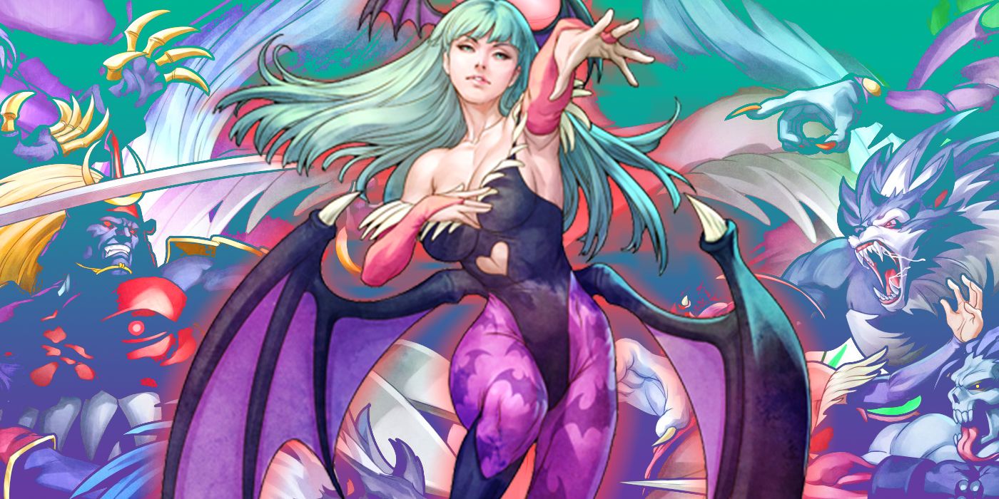 Darkstalkers es el equivalente de Halloween de Street Fighter - y es impresionante