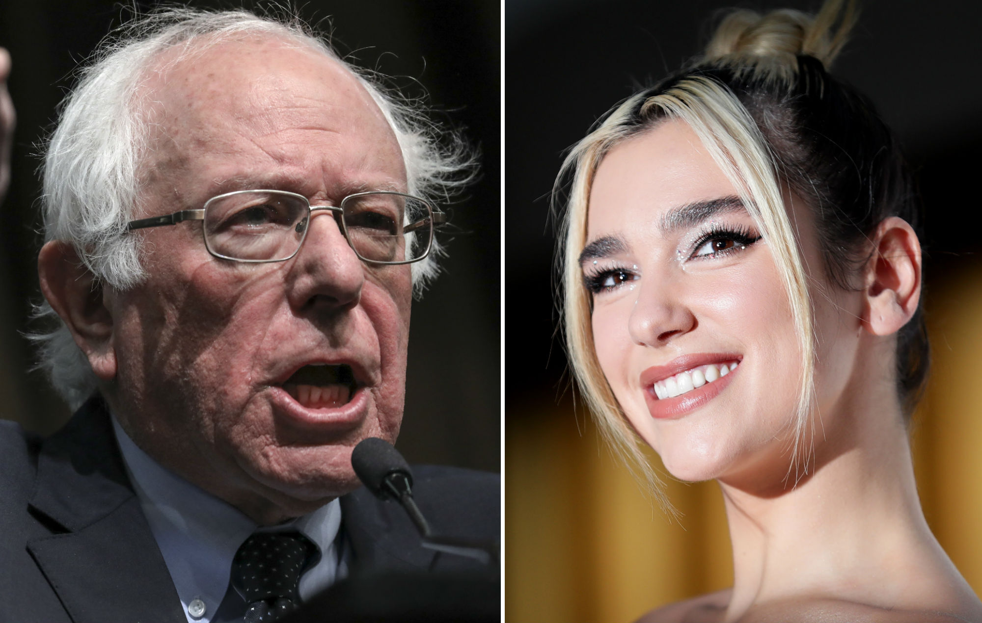 Dua Lipa habla de la asistencia sanitaria universal con Bernie Sanders: 