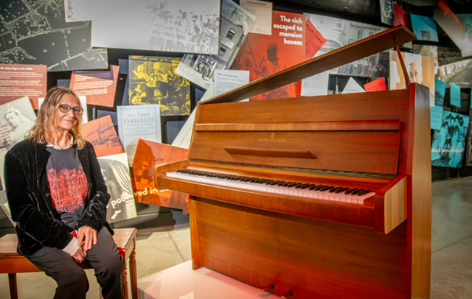 El patrimonio de George Michael presta el piano 