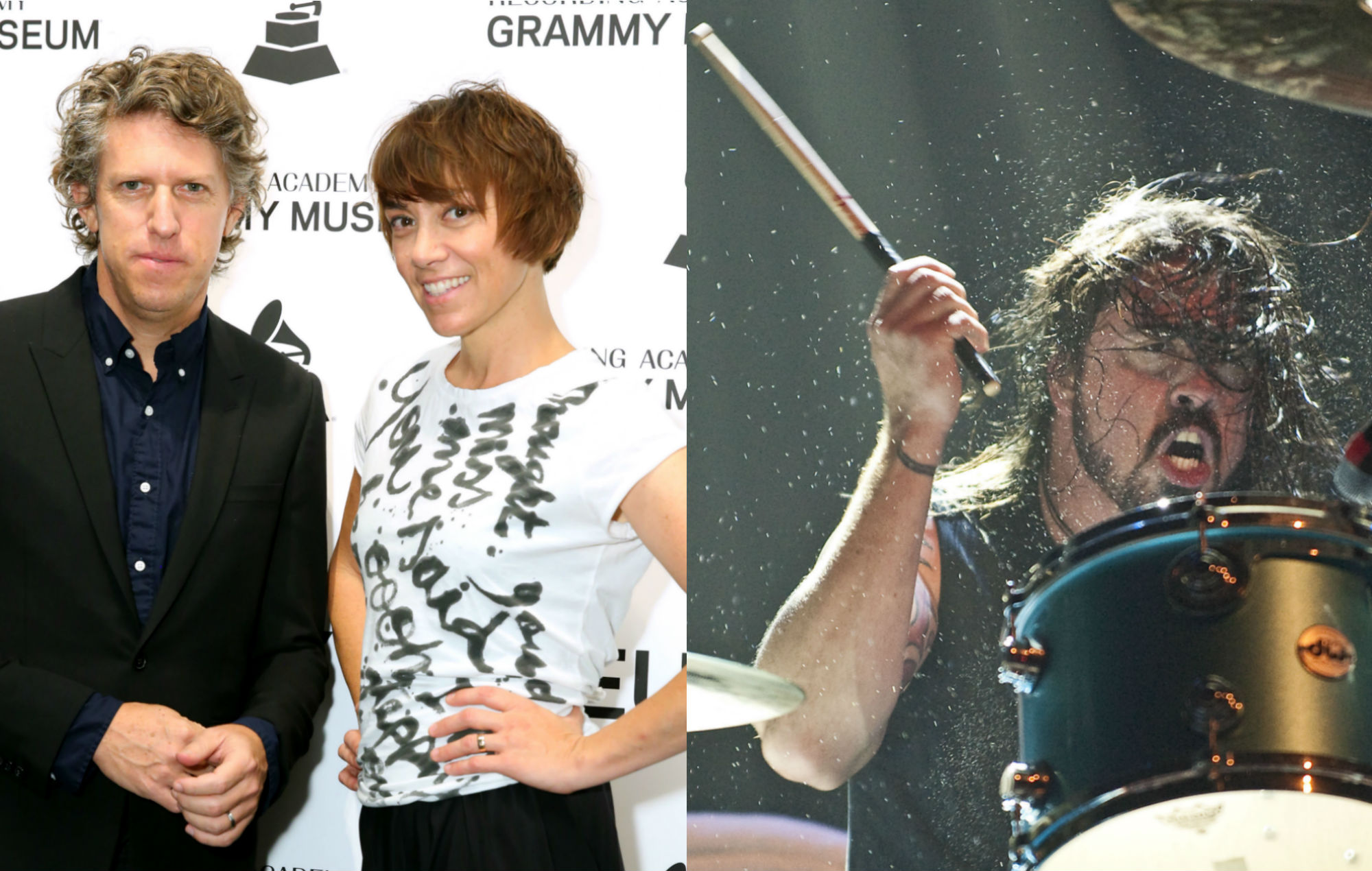 Escuchen a Dave Grohl unirse a The Bird and The Bee para una interpretación de "Little Drummer Boy