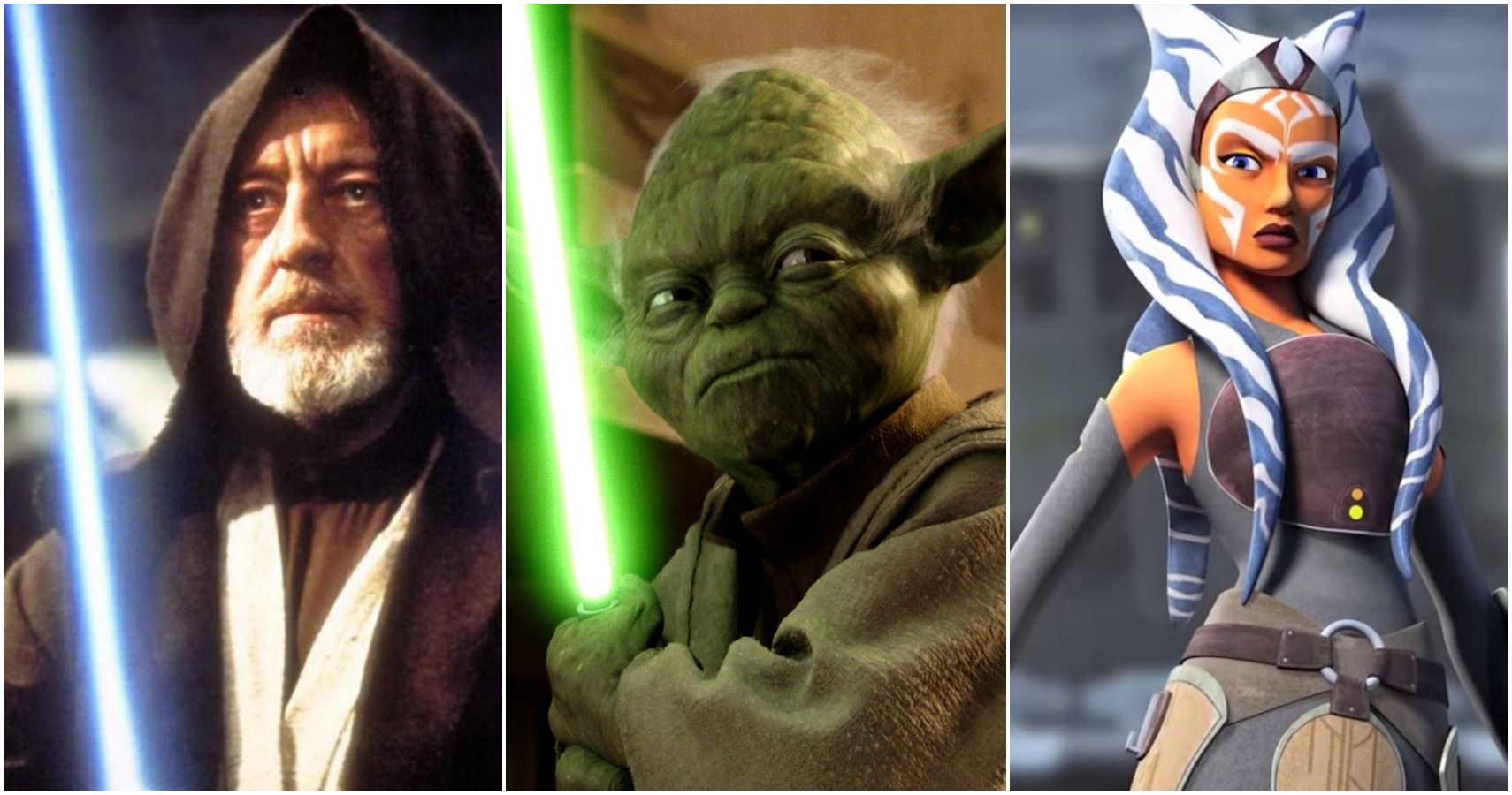 La Guerra de las Galaxias: 10 Maestros Jedi enseñados por Yoda