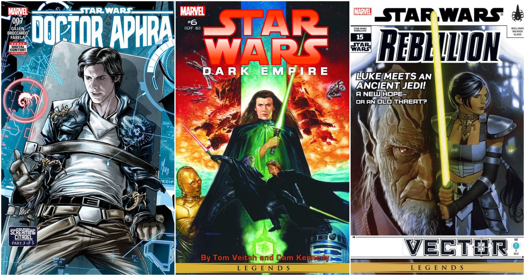 Los 10 mejores cómics de Halloween de Stars Wars, clasificados