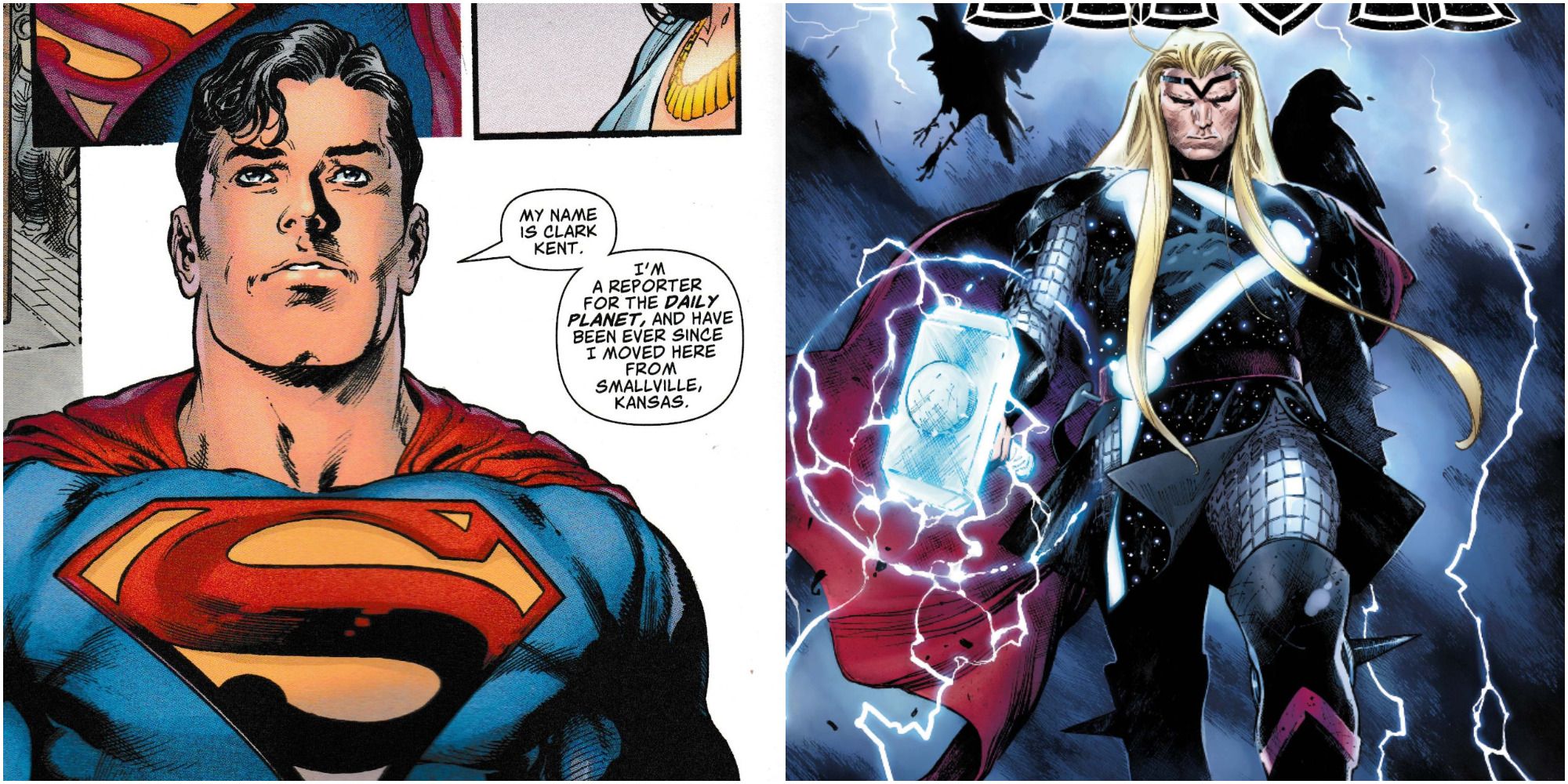 Superman contra Thor: ¿Quién ganaría?