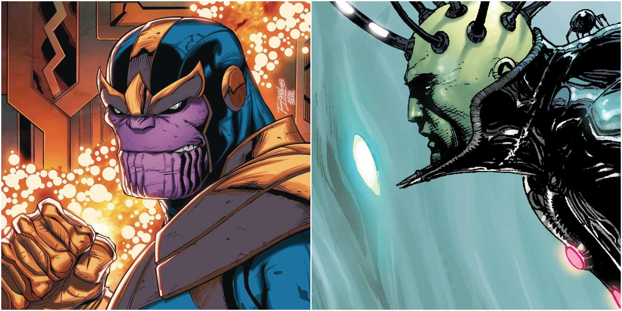 Thanos contra Brainiac: ¿Quién ganaría?