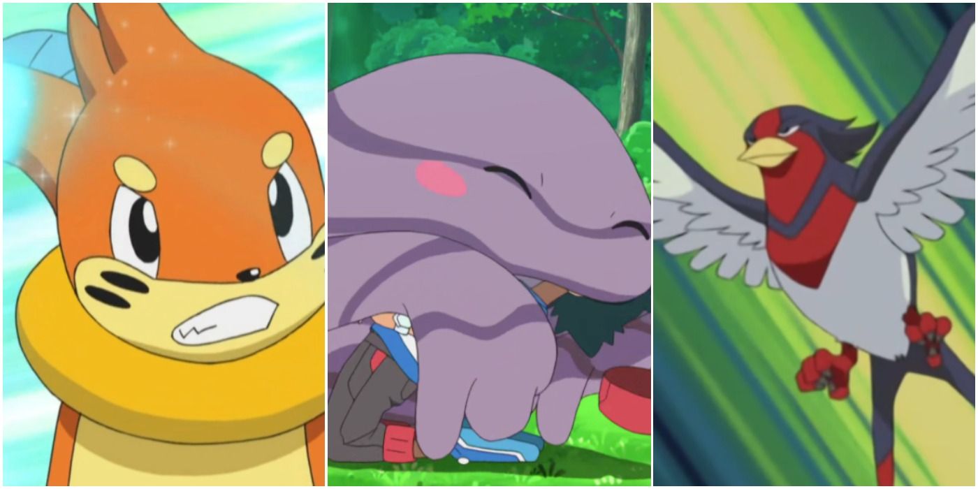 10 Pokémon Ceniza atrapados y luego inmediatamente olvidados.