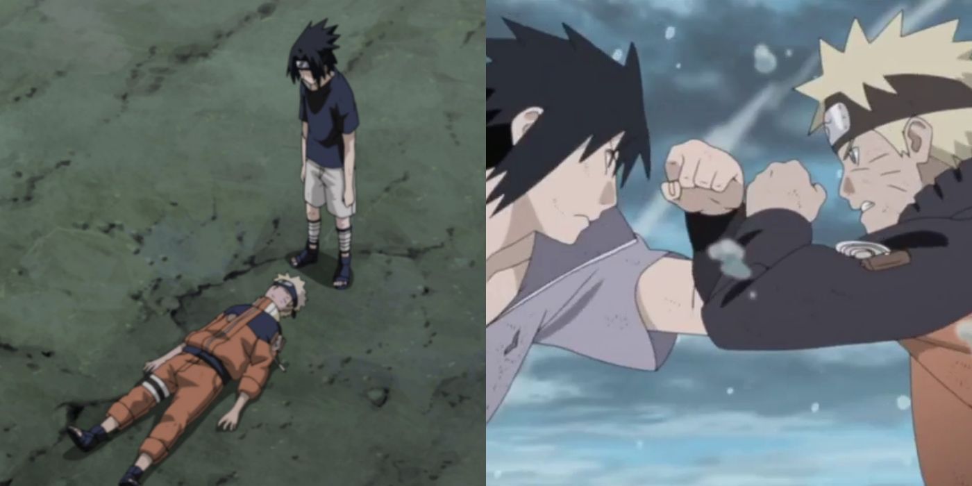 10 veces Sasuke era realmente más fuerte que Naruto