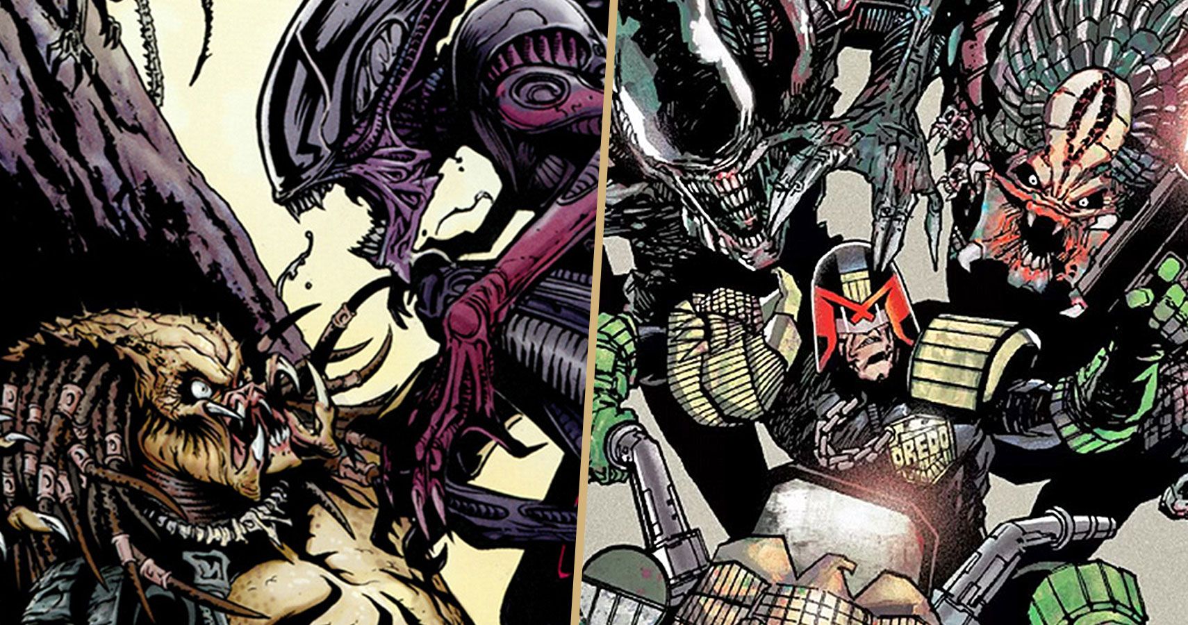 Los 5 mejores cruces de historietas de alienígenas