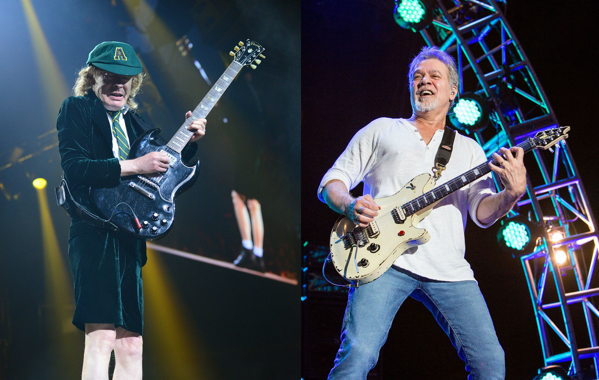Angus Young de AC/DC dice que la muerte de Eddie Van Halen "definitivamente deja un gran agujero"
