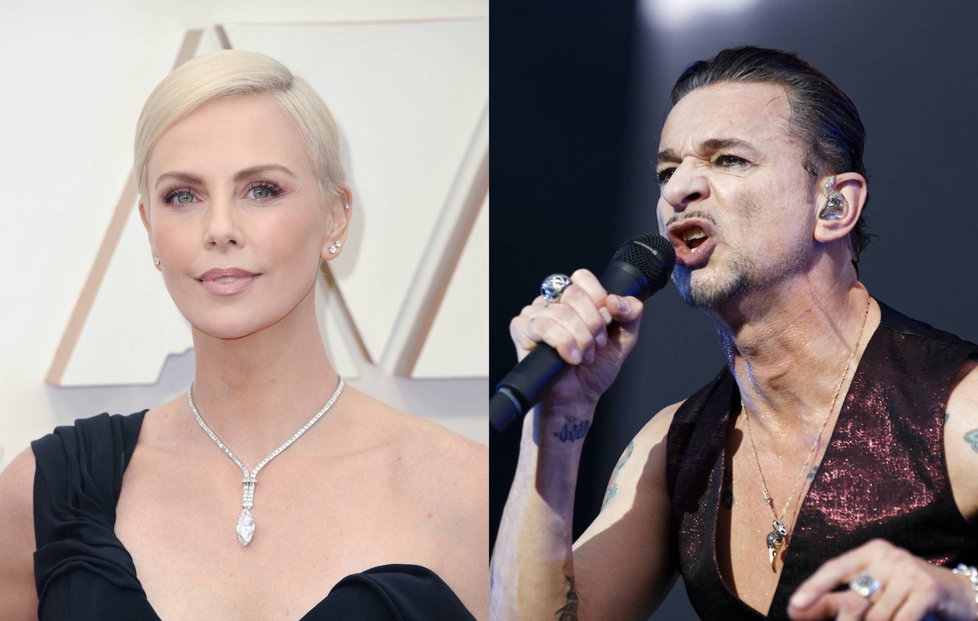 Charlize Theron llama a Depeche Mode "la banda sonora de mi vida"