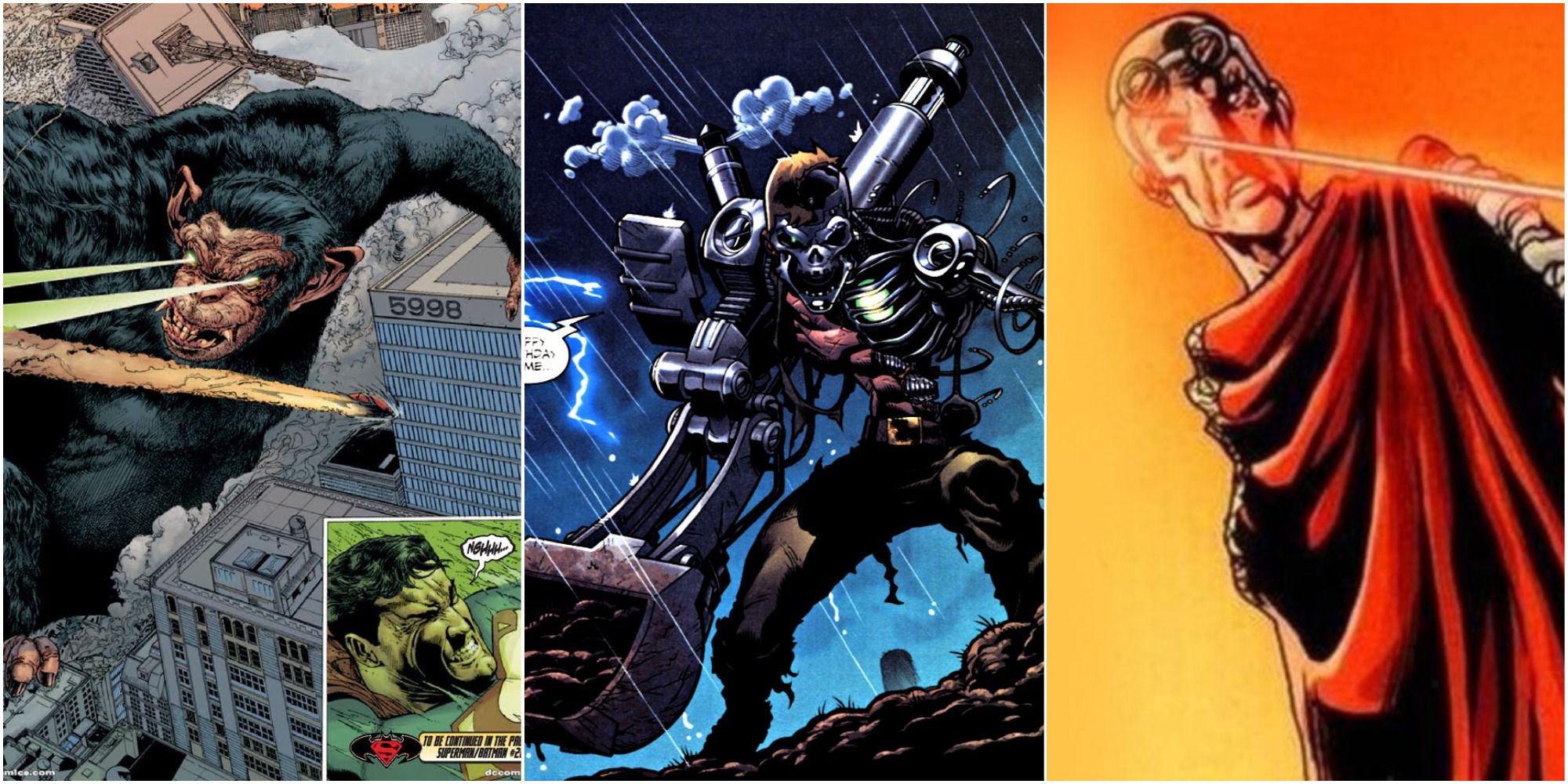 DC: Los 10 mejores villanos de la lista B de Superman, clasificados