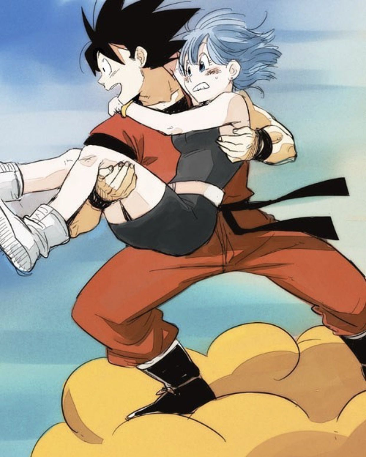 Dragon Ball: 10 cuadros de Fan Art de Goku y Bulma que son totalmente  románticos | Cultture