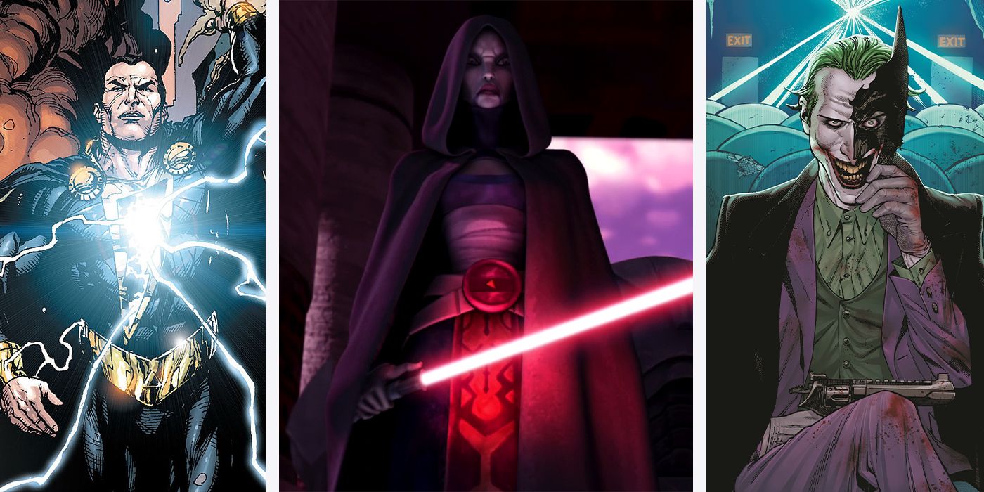 La Guerra de las Galaxias: 5 personajes DC que Asajj Ventress derrotaría (&amp; 5 que perdería)
