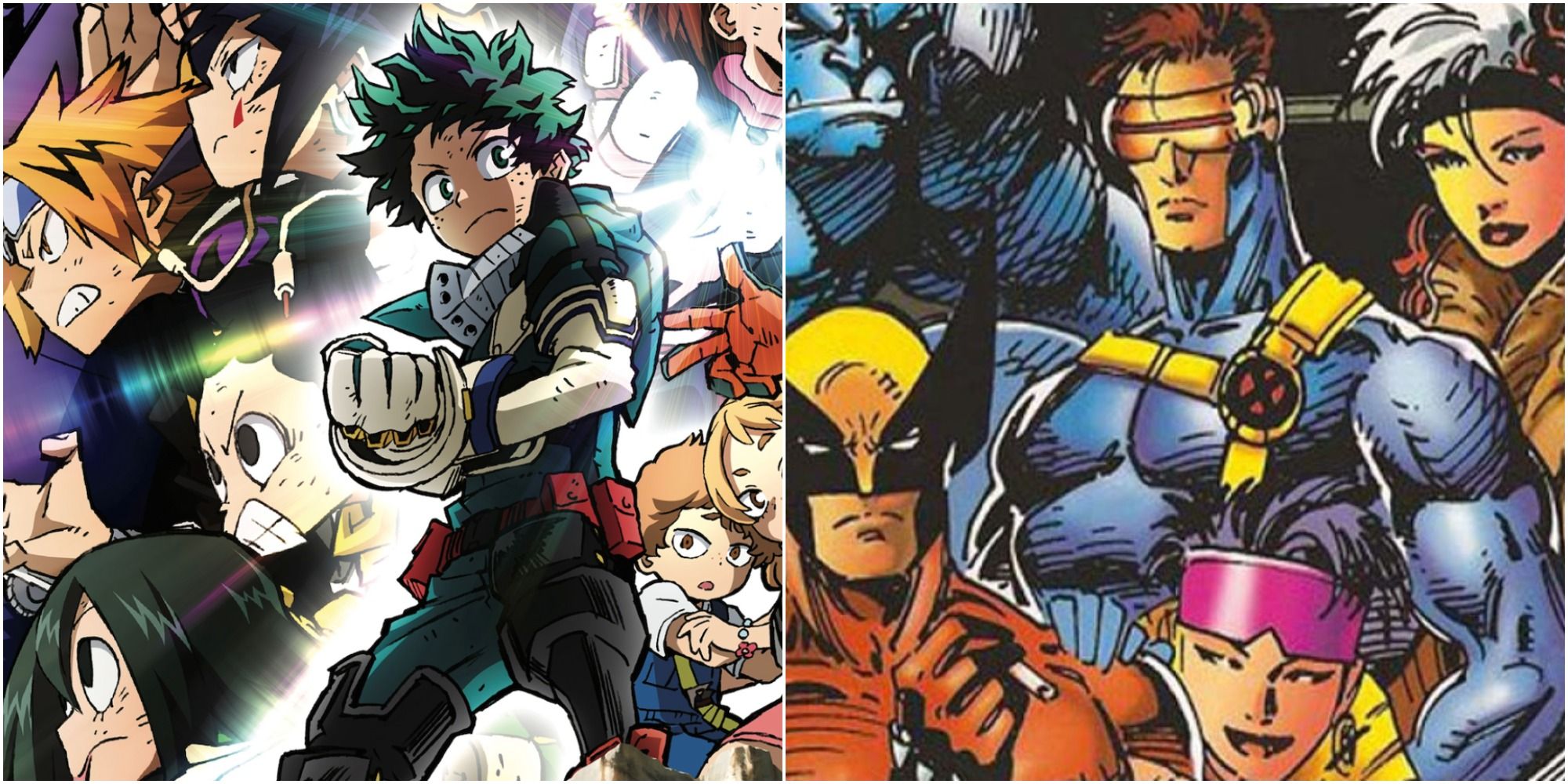 Mi Academia de Héroes: 10 Personajes con X-Men claro Parallels