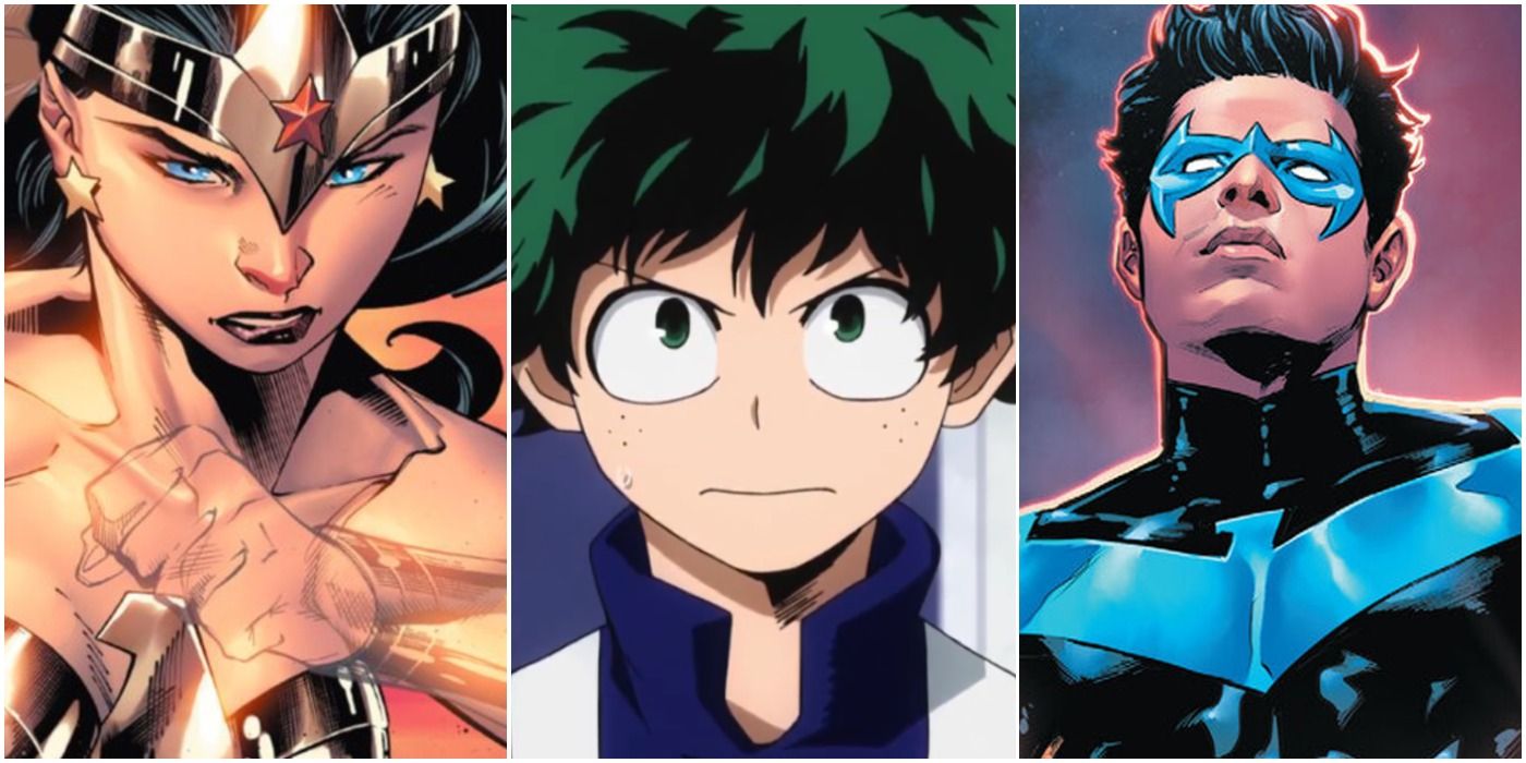 Mi Academia de Héroes: 5 Héroes DC que Deku vencería