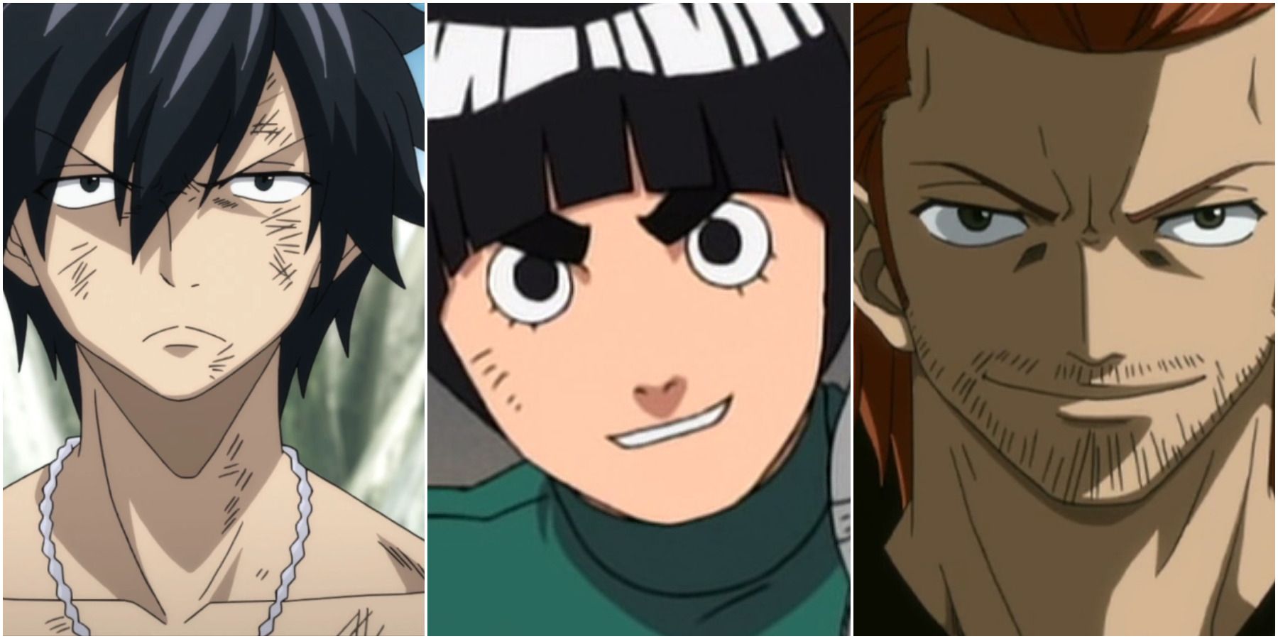 Naruto: 5 personajes de cola de hada a los que Rock Lee podría derrotar (y 5 a los que perdería)