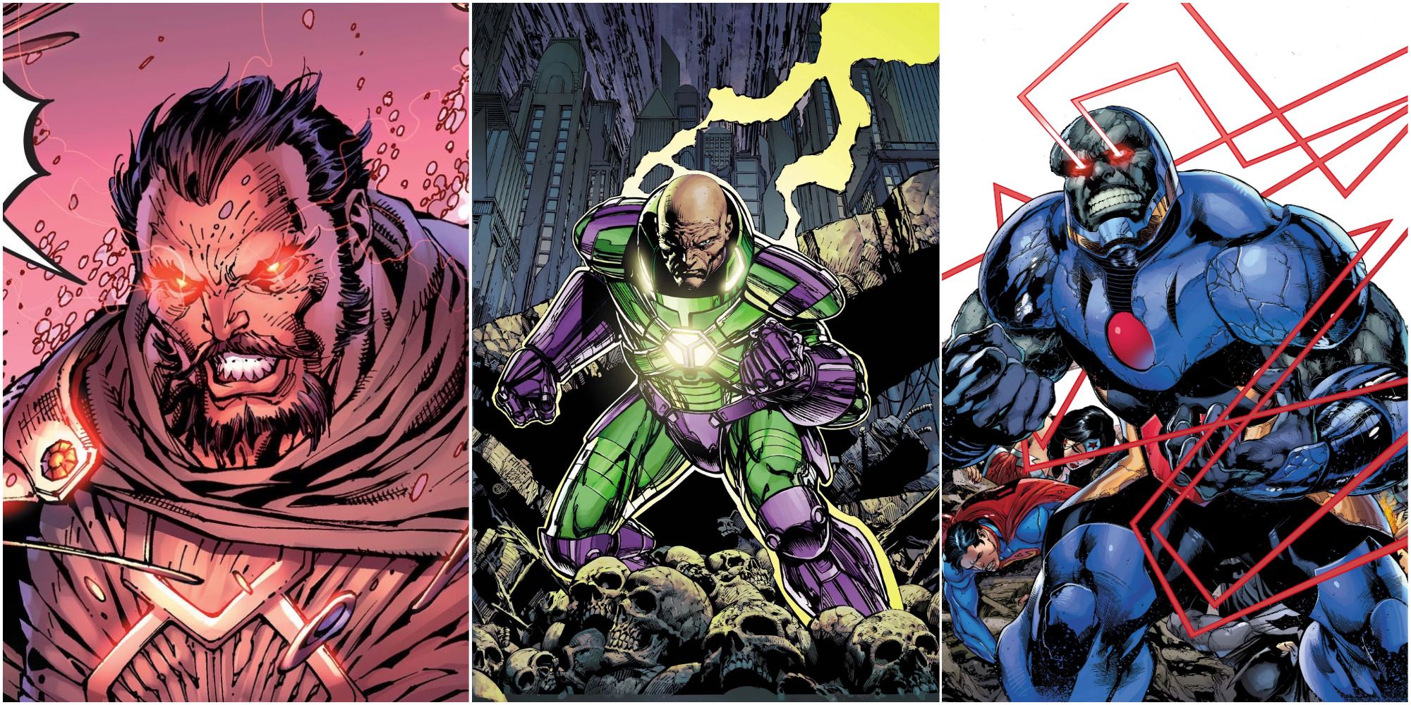 Superman: 5 villanos de DC que deberían ser capaces de vencerlo