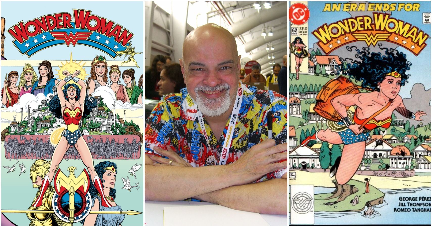 10 maneras en que George Pérez redefinió a la Mujer Maravilla