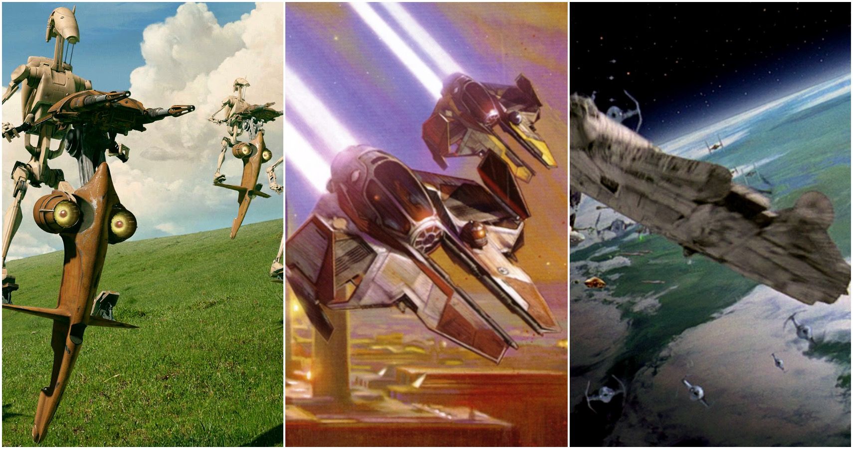 10 vehículos de la Guerra de las Galaxias que desearíamos que fueran reales