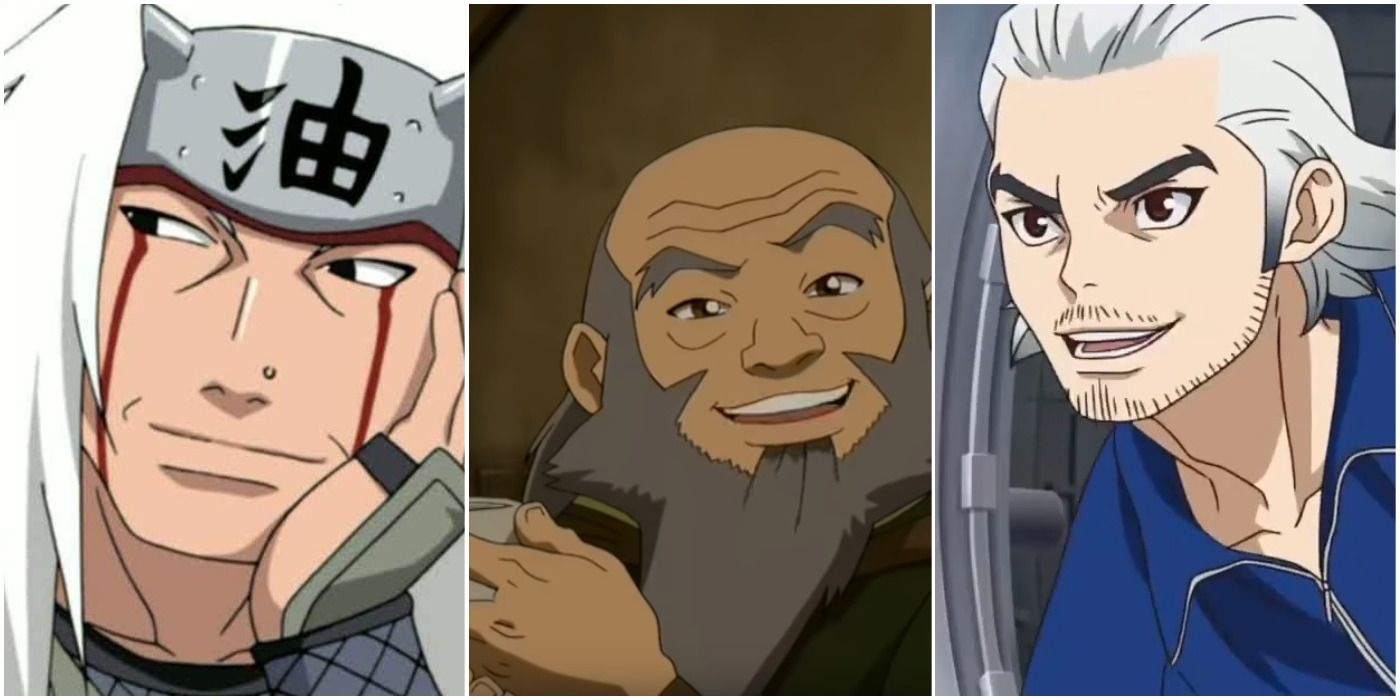Avatar: 10 personajes de anime que son como el tío Iroh