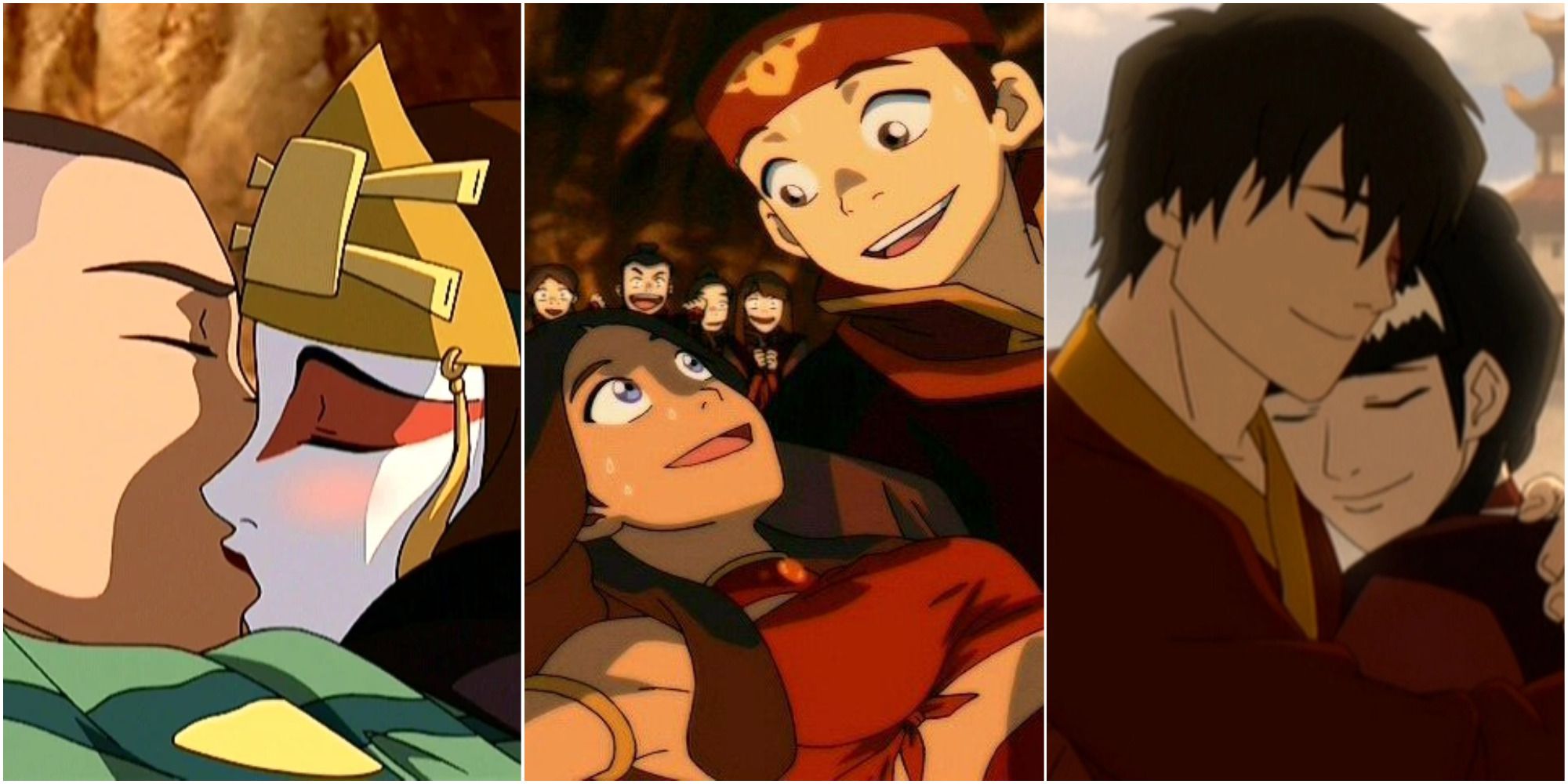 Avatar: Las 5 peores parejas del show (y 5 mejores alternativas)
