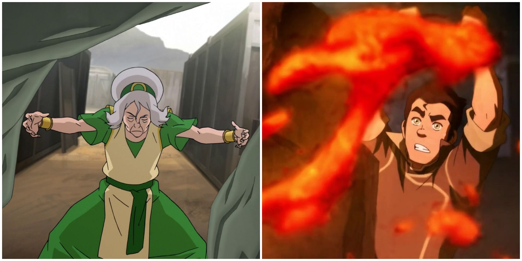 Avatar: Toph Vs. Bolin - ¿Quién ganaría?