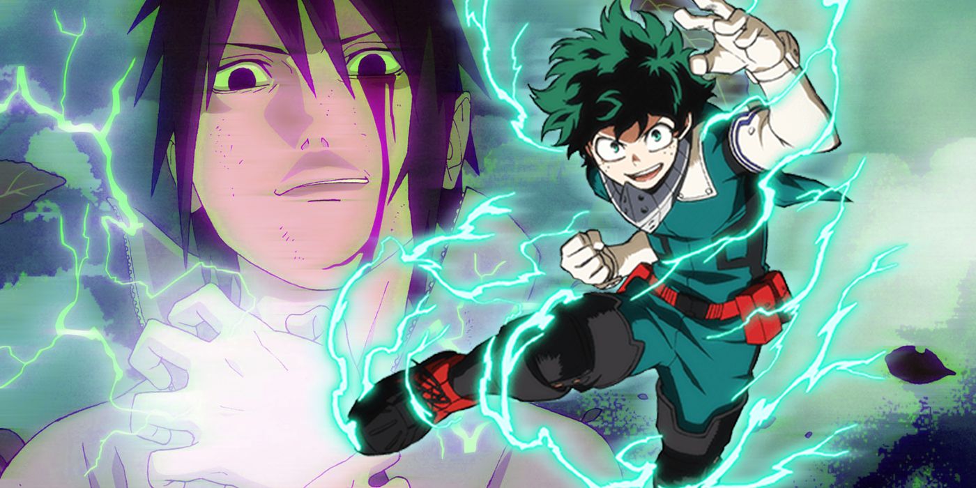 El enfrentamiento de Shonen: Izuku Midoriya contra Sasuke Uchiha - ¿Quién ganaría?